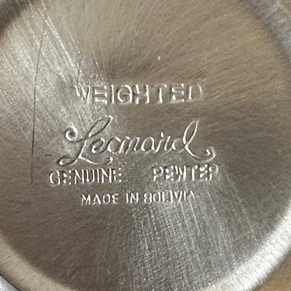 Pewter Candle Holders